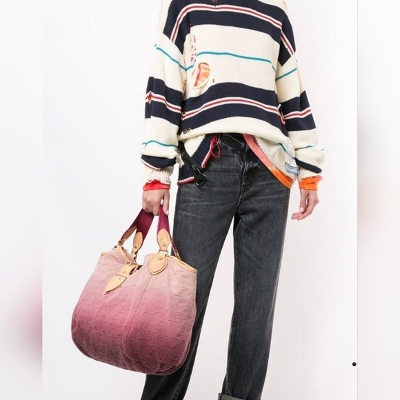 Louis Vuitton Handbags - LOUIS VUITTON Sunbeam Denim Bag Rare Hard to Find